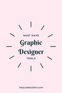 Must have graphic designer tools